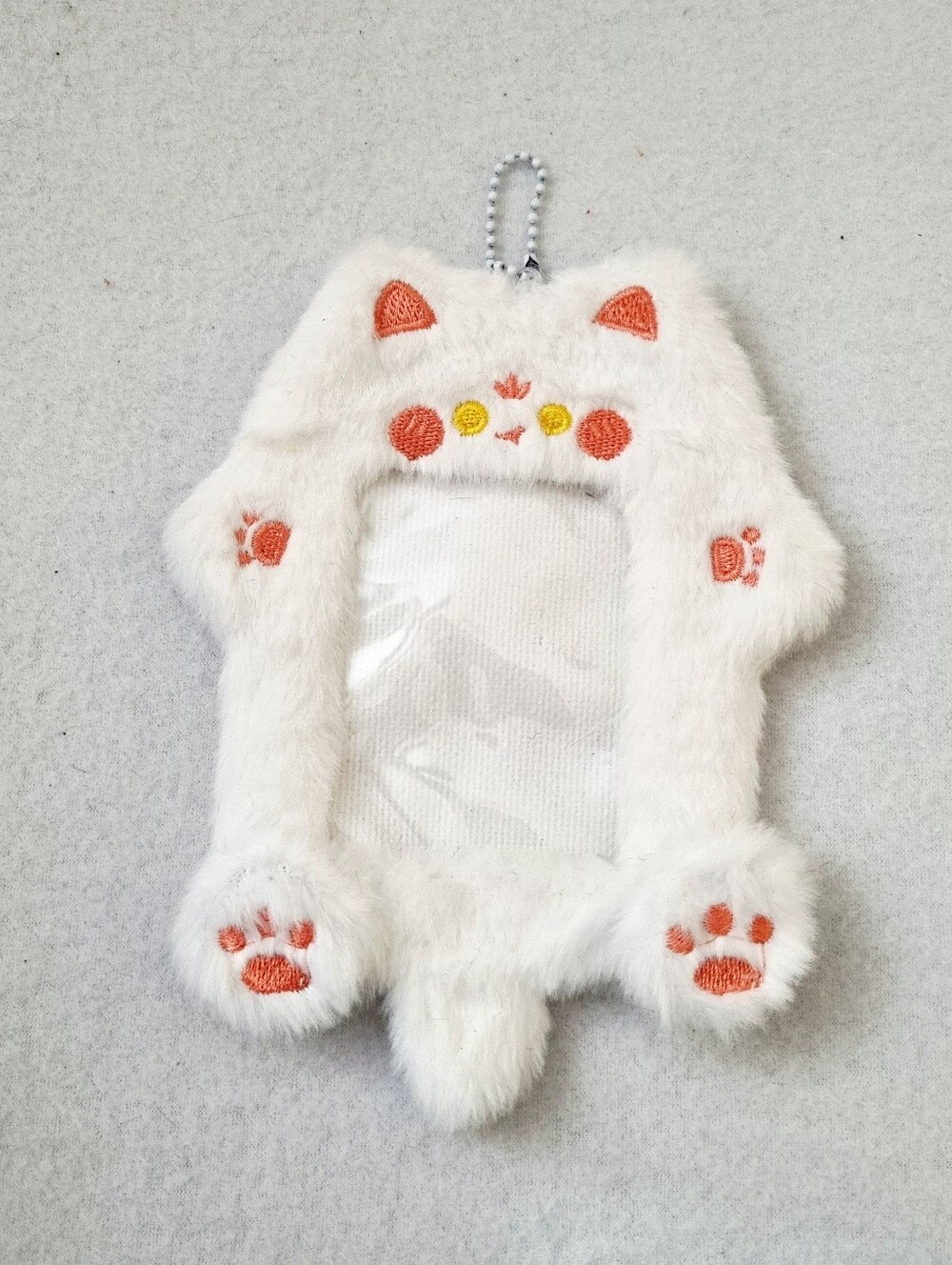 Cute Fox Kpop Fluffy Plushy Photocard Holder ID card holder